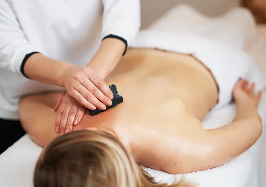 Gua Sha Massasje kropp