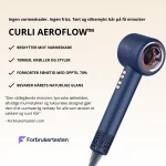AeroFlow™ hårføner Best i test forbrukertesten blå