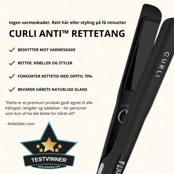 CURLI ANTI Anbefaler.com sitat