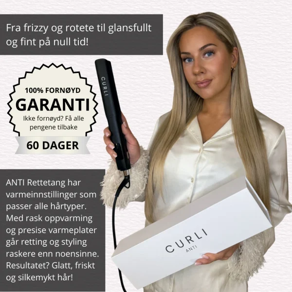 CURLI ANTI 60 dagers garanti