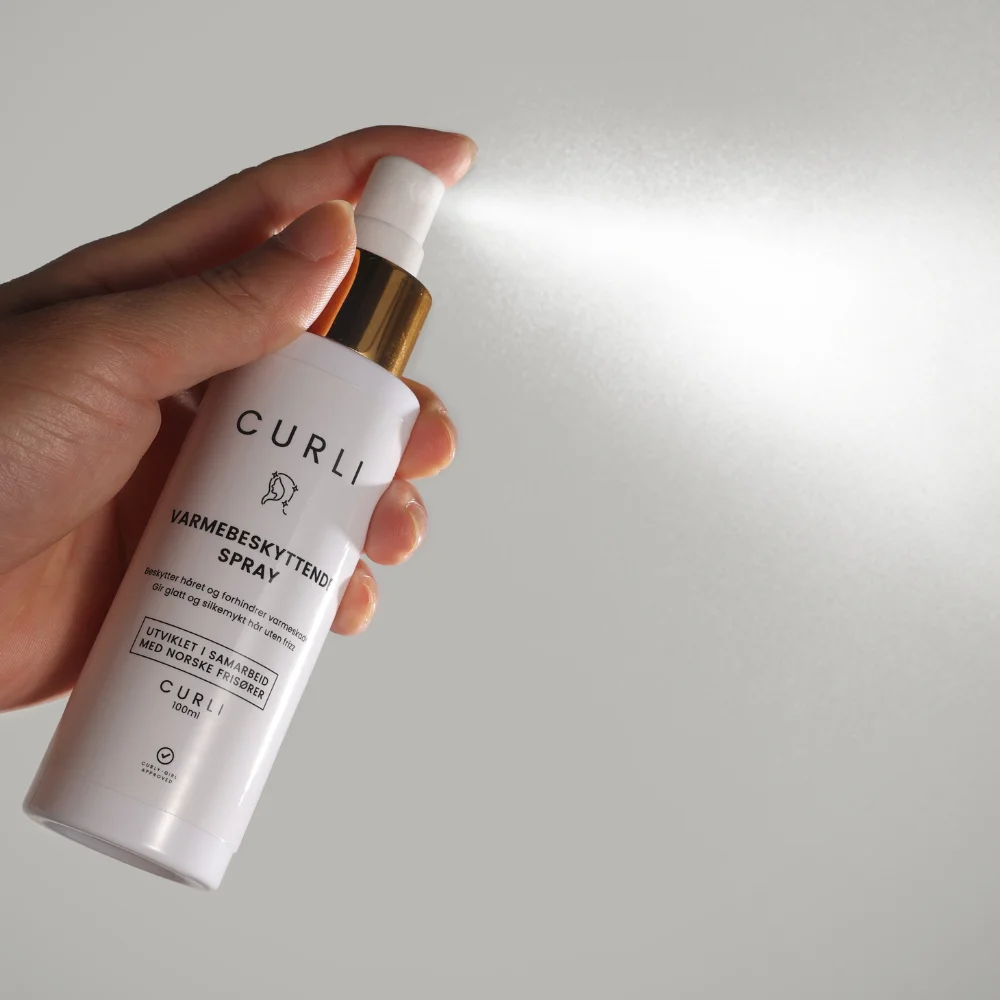 Varmebeskyttende spray produktbilde​