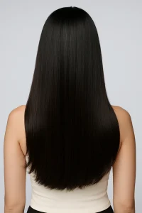 CURLI leave in conditioner rett hår etter