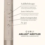 AirLuxe Airstyler funksjoner
