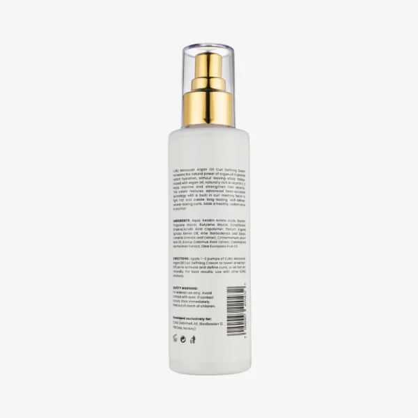 Argan oil curl cream