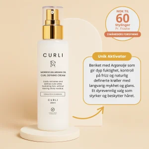 CURLI Moroccan Argan Oil Curl Defining Cream
