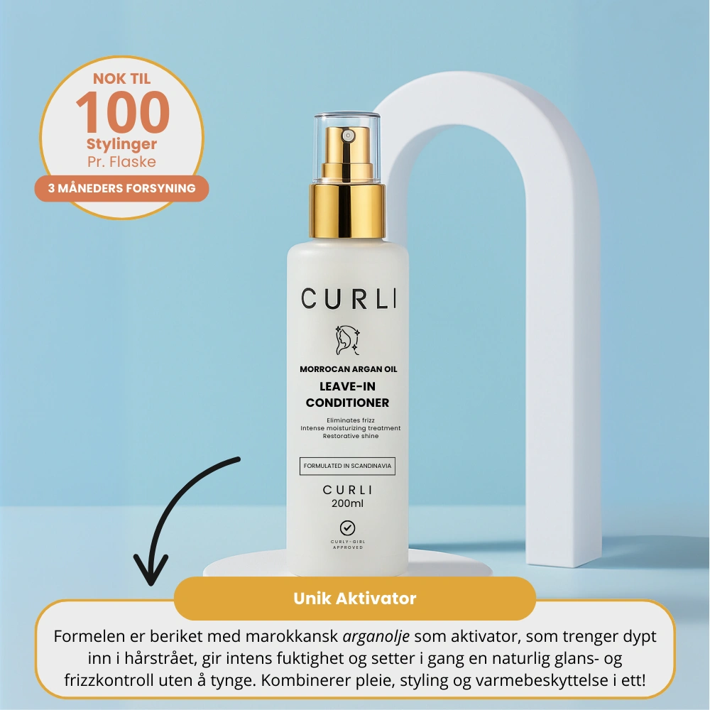 CURLI Moroccan Argan Oil Leave-in-Conditioner