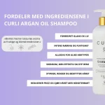 CURLI Moroccan Argan Oil Shampoo fordeler