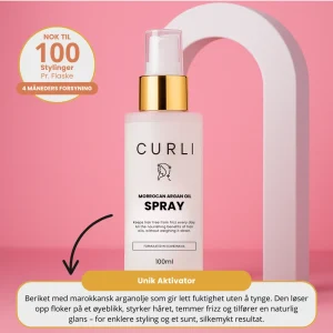 CURLI Moroccan Argan Oil Spray