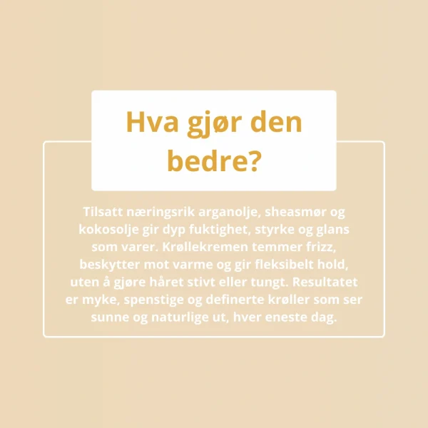 Hvorfor er CURLI Moroccan Argan Oil Curl Defining Cream best