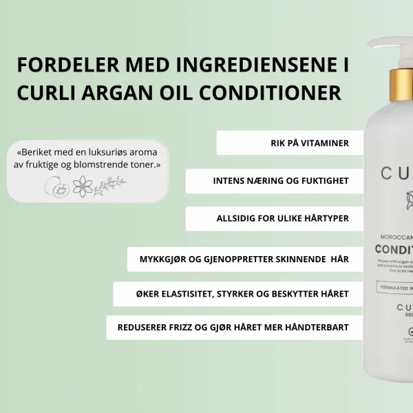 Moroccan Argan Oil Conditioner fordeler