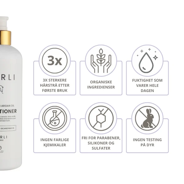 Moroccan Argan Oil Conditioner spesifikasjoner